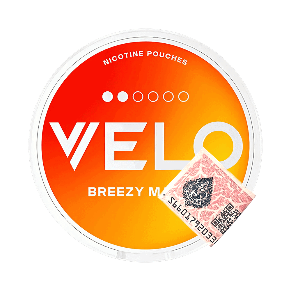 VELO Breeze Mango — Манго и тропический бриз | Никотиновые подушечки без табака